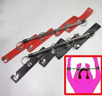 Bdsm Metal Spreader Bar Handcuffs Ankle Cuffs Legs Wide Ope