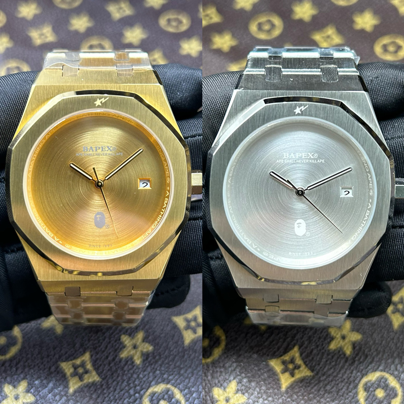 Bapex Type9 Gold and Silver Wordless Celestial Book Oak Sapphire Mechanical Watch Bapex Type9 Gold and Silver Wordless Celestial Book Oak Sapphire Mechanical Watch