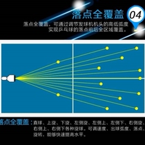 Household portable professional table tennis self-training and serving automatic single-person ball training machine serving remote control training device