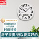Three-Dimensional Large Digital Wall Clock for Living Room, 2025 New Model, Home Use, Light Luxury, Elegant, No-Drill Clock, Silent Wall Watch