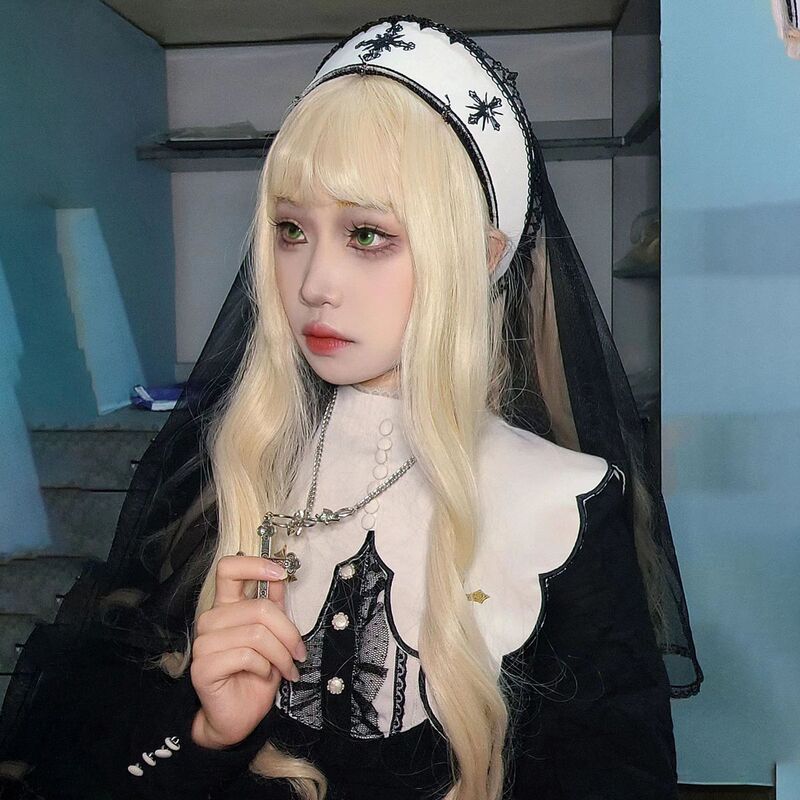 Fake Hair for Women, Light Golden Anime-Style Long Curly Hair, Phoebe Cosplay, Realistic Large Waves, Simulated Scalp, Light Gold Full Wig Fake Hair for Women, Light Golden Anime-Style Long Curly Hair, Phoebe Cosplay, Realistic Large Waves, Simulated Scalp, Light Gold Full Wig