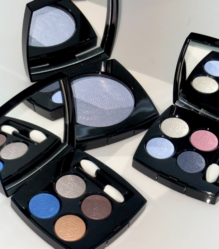 [in Stock] Japan Exclusive Chanel 2026 Spring New Product Denim Four-Color Eyeshadow 19 29 Highlighter