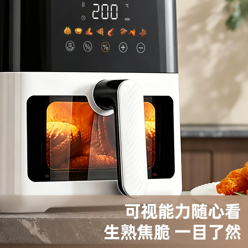 [奥克斯空气炸锅家用可视多功能一体2026新款电烤箱炸锅官方旗舰店]