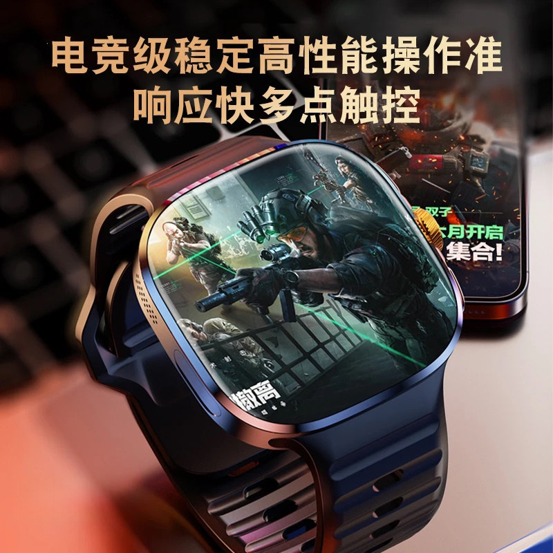2025 New Model Huaqiangbei Wide-Screen Smartwatch Official Flagship Store S11Watch with Sim Card Slot Cellular Version S10 Top-Tier Version Ultra Phone Watch for Men and Women, Adults, Middle and High School Students
