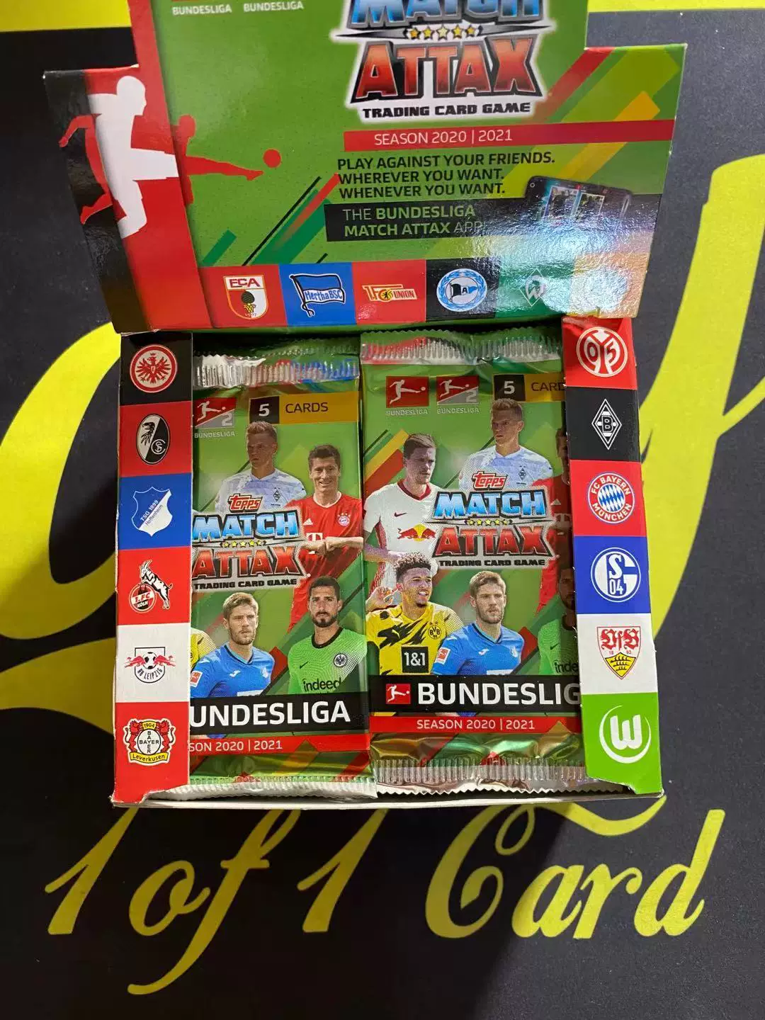 [2020/21 Topps Bundesliga Match Attax 德甲足球 球星卡盒卡卡册]