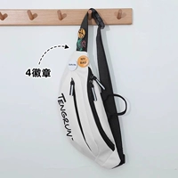 Белый значок, 4 шт