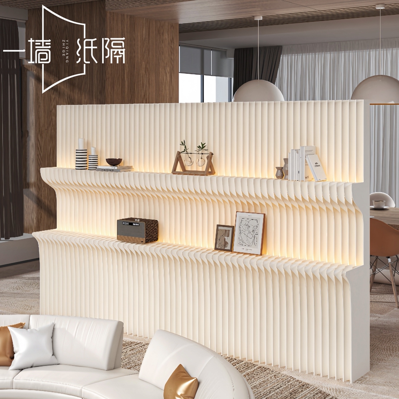 Paper Screen Partition, Fake Wall, Display Stand, Luminous Wall, Office Partition, Partition Board, Bedroom Partition, Turning One Room into Two Rooms