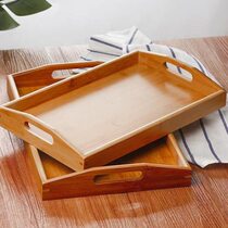 High-end Qianxiang tea tray bamboo rectangular commercial household tea cup bamboo water cup display and storage simple