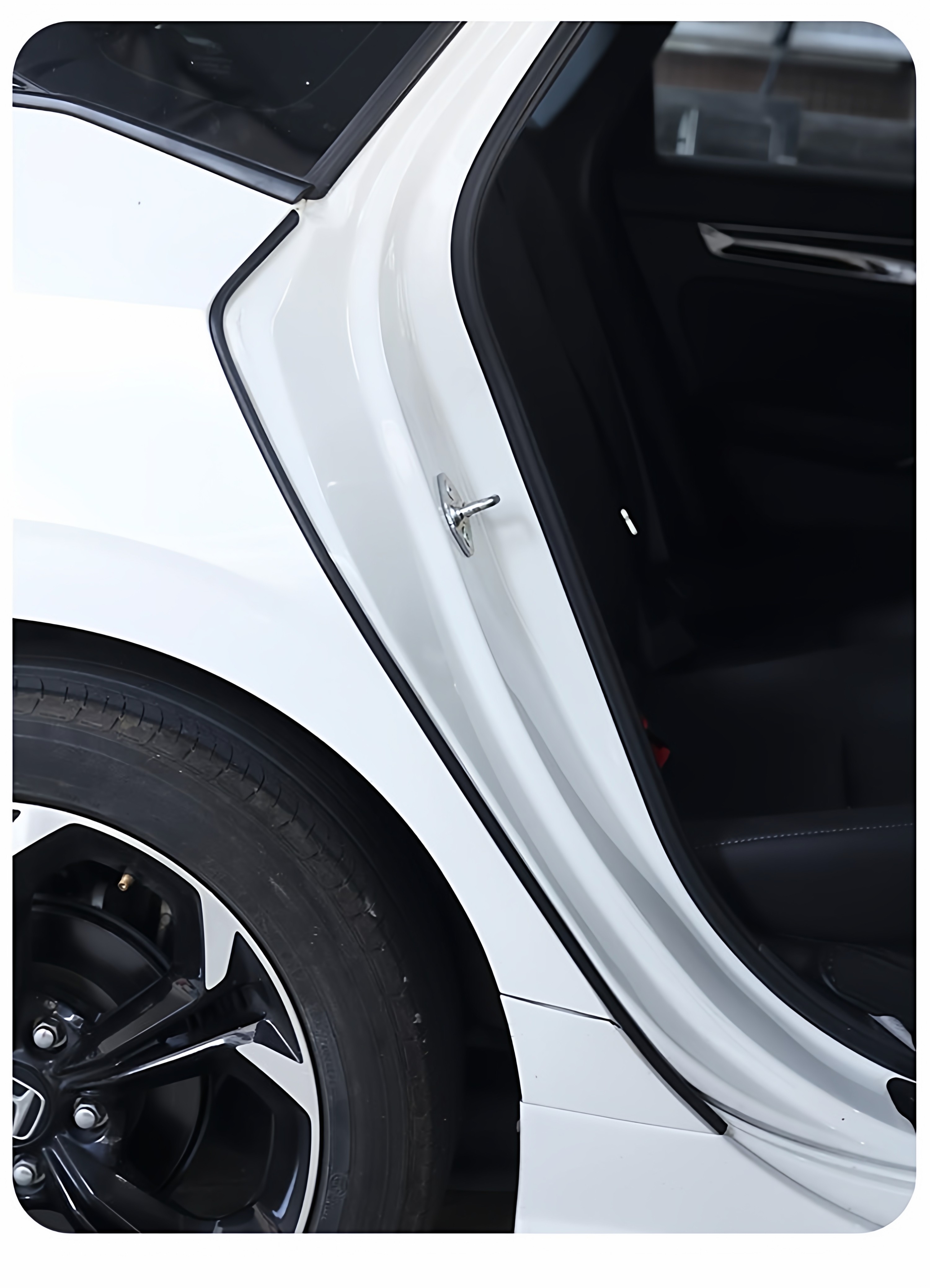 Weilanda sealing strip for Toyota vehicles, used for door ABC pillars, central control, soundproofing, dustproofing, waterproofing, hood and trunk rubber strip