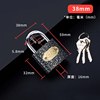 Pure Copper Core Universal Padlock, Power Padlock, Concentric Lock, Motor Box Cabinet Universal Lock, Warehouse Property School Escape Window