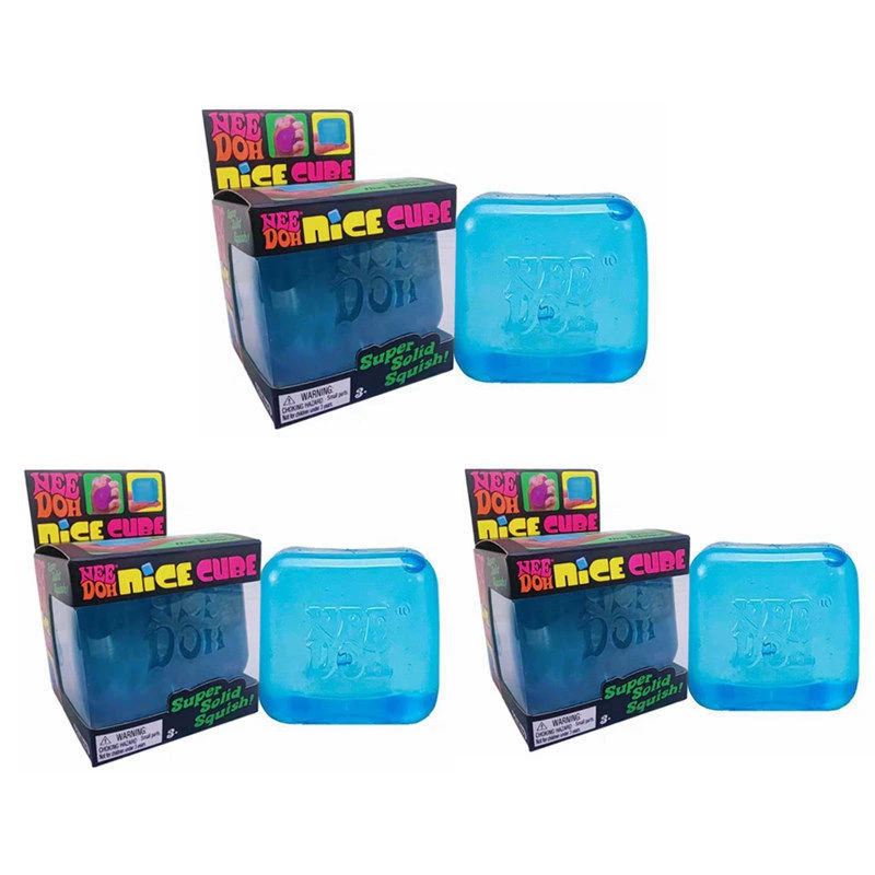  Декомпрессия квадратный щипок Schylling Needoh Nice Cube сенсорные игрушки декомпрессия и venting игрушки