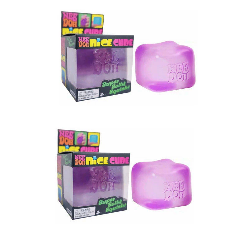  Декомпрессия квадратный щипок Schylling Needoh Nice Cube сенсорные игрушки декомпрессия и venting игрушки