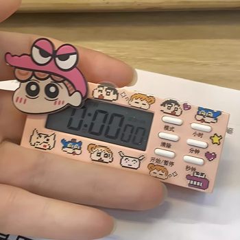 ins Xiaoxin Multifunctional Timer, Student Time Management Special Tool for Postgraduate Entrance Exams, Silent Reminder, Mini Alarm Clock