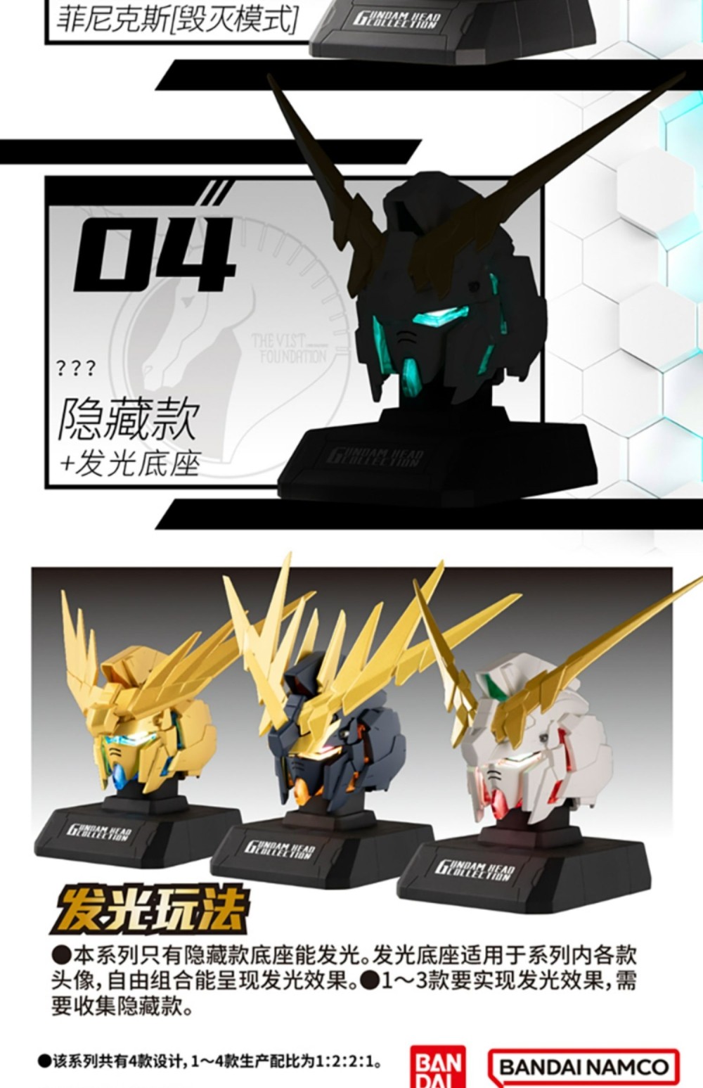Gashapon Gundam Series : Gundam Head Collection Vol.01