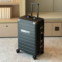 Атмосферный черный [двойное закрытое отделение сухой и влажной воды + тормозное колесо с амортизатором + таможенный замок TSA]