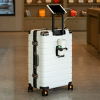 Кремовый белый амортизирующий тормоз с разделителями, держатель для телефона, держатель для стакана с зарядкой