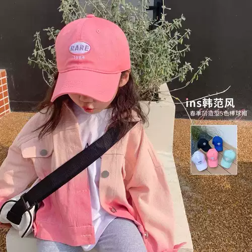 Новая бейсболка Spring Girls Baseball Cap Baby Western St Yili