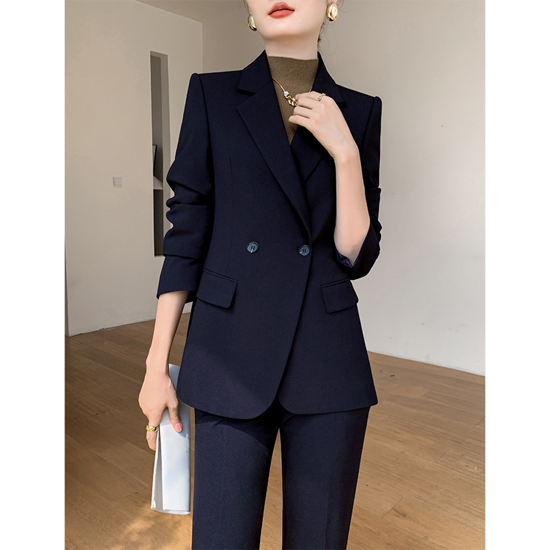 Civil Servant Interview Suit for Women 2026 New Autumn and Winter Elegant High-End Professional Formal Suit Work Clothes