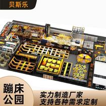 Large Indoor Playground Pediatrics Devil Slides High Altitude Slipsoo Adult Mucus Marine Ball Trampoline Park