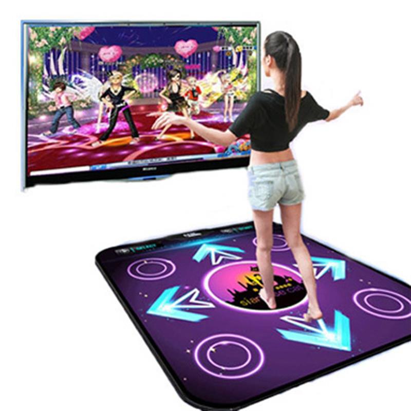 TV-computer dual-use thickening does not affect the downstairs single hop dance blanket home weight loss slimming machine jumping machine-Taobao