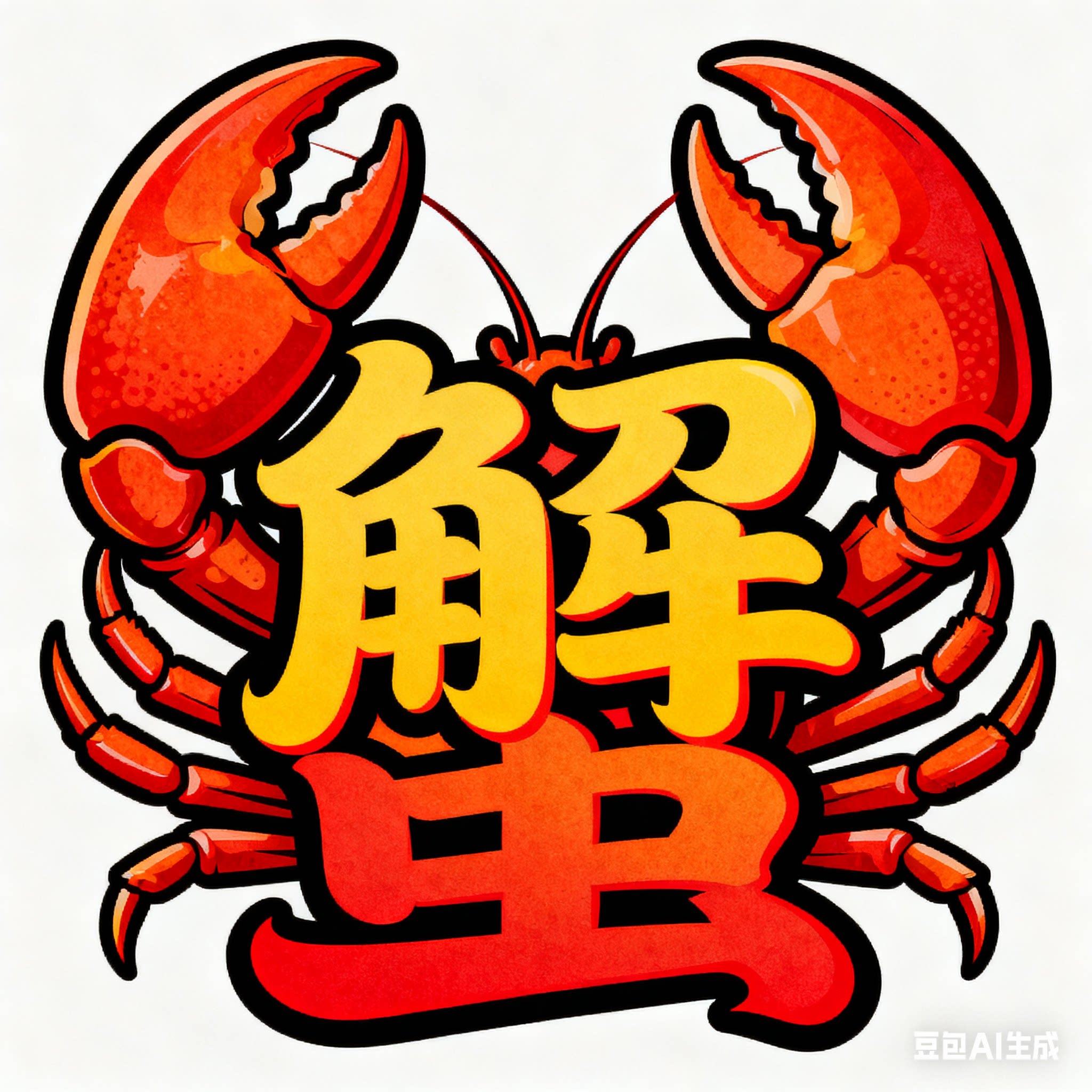 北海青蟹批发店的LOGO