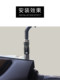 Haojue AFR125USR UCR VX UFD 스쿠터 백미러 스테인리스 강철 강화 나사에 적합합니다.