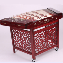 Upscale 402 Yangqin Yang Qin instrument professional red wood flower pear wood Yangqin professional first school level playing grade