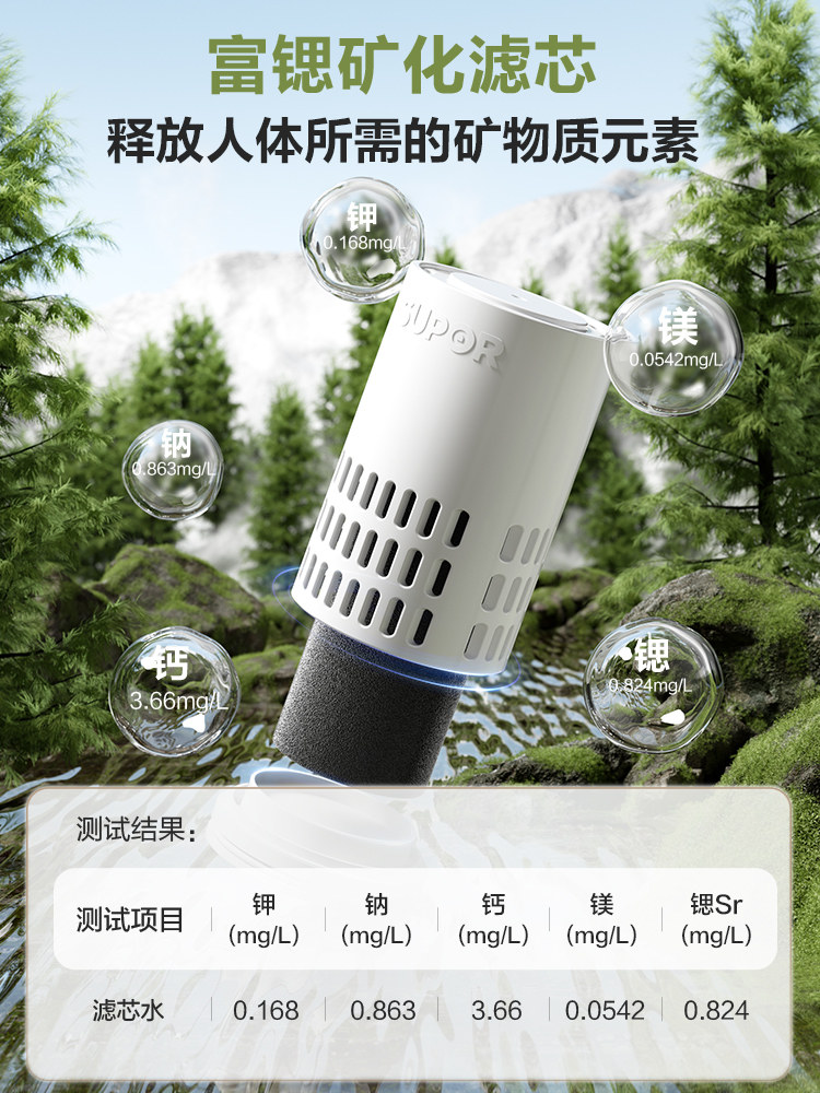 Supor Instant Hot Water Dispenser New Model for Home Use, Small Direct Drinking Water Purifier, Desktop Hot Water Machine, Integrated Electric Kettle