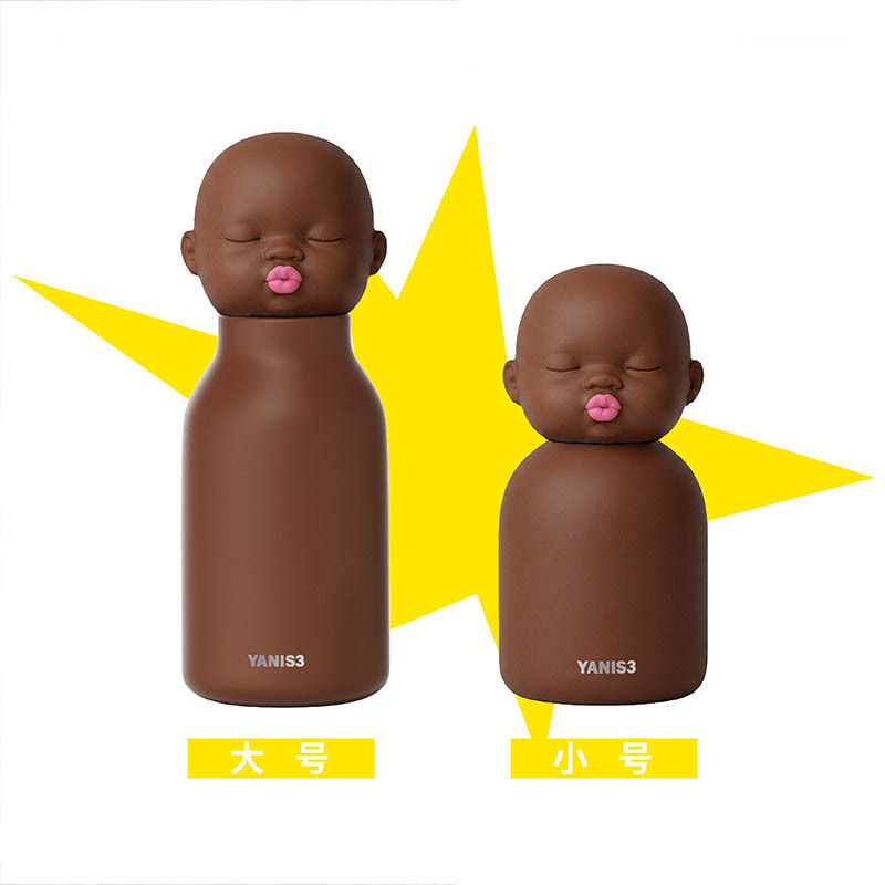 British Dgkp Natasha Insulated Water Bottle, Funny Birthday Gift for Girls, Good-Looking Portable Sports Cup for Boys