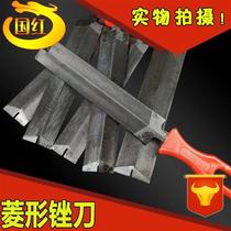 Multifunction rhomboid filing knife rhombus saw file 4 inch 5 inch 6 inch 8 inch Quick file Taiwan Deinosuke knife sharpening machine
