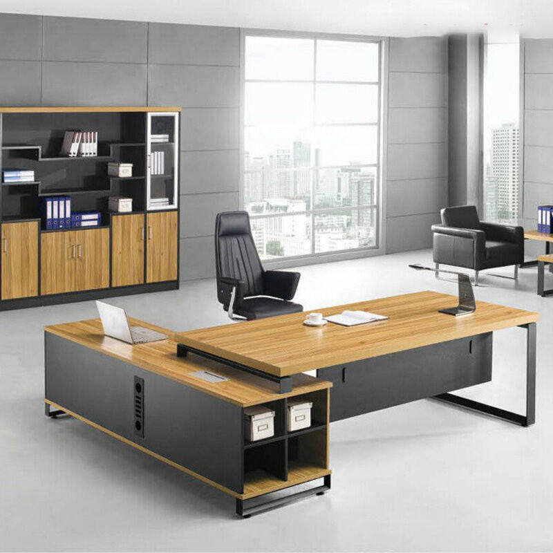 (YOUE OF) Boss desk Shanghai office furniture minimalist fashion desk head desk manager table-Taobao