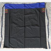 Monk uniforms Haiqing tourism Buddha worship cloth apron apron cotton cloth 81×85cm pilgrimage to the mountains blue cloth