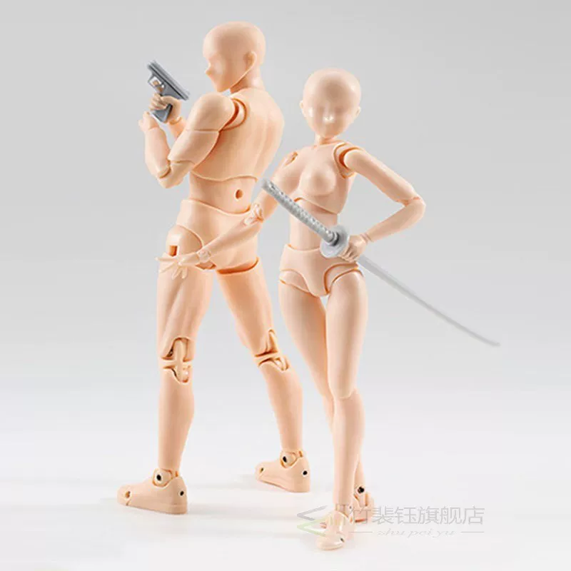 Артикулированный набор фигур Shfiguarts Body Kun DX, подвижный манекен, несколько цветов