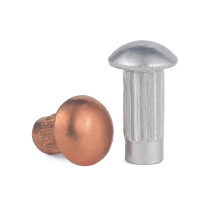 Aluminum sign rivets Copper sign rivets Nameplate rivets Trademark twill knurled rivets GB827 5L