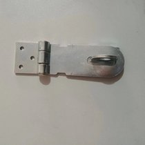 Galvanized welding large mouth heavy-duty iron box buckle long tongue buckle logistics storage equipment station equipment logistics turnover box