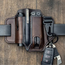 Spot tactical tool holster retro outdoor storage waist bag tool flashlight holster knife holster waist bag