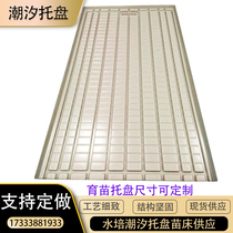 Tidal bed tray tidal basin seedling tray nursery plug tray agricultural planting blister hydroponic module greenhouse tray
