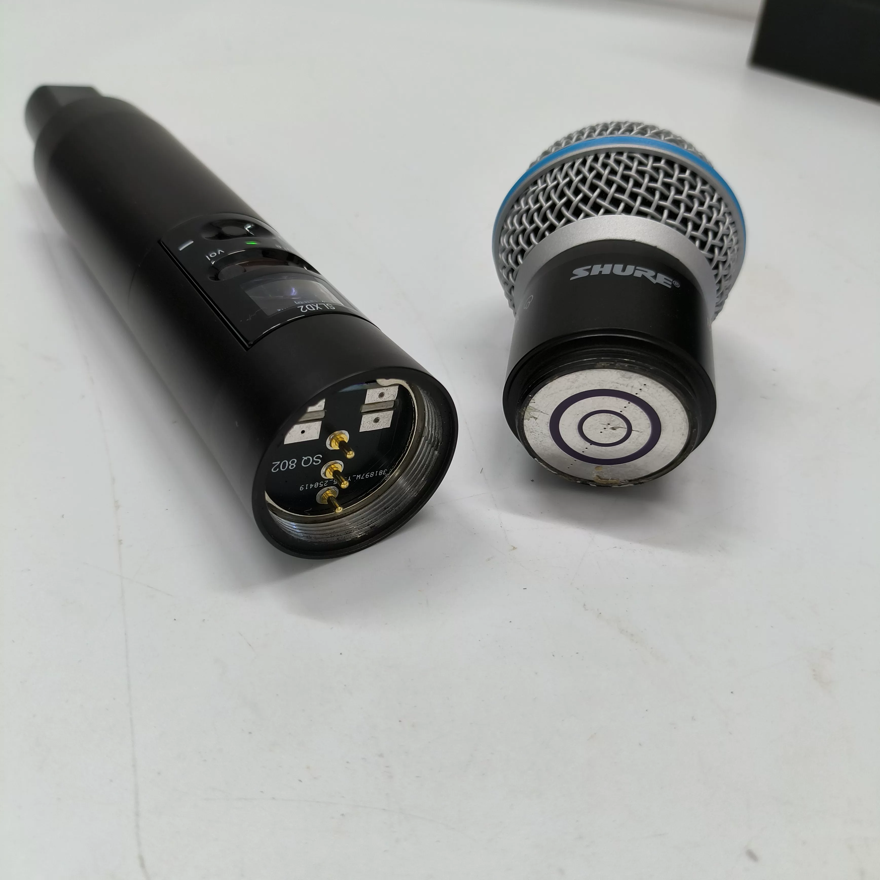 Профессиональный беспроводной микрофон Shure SLXD2, один к двум, U-сегмент, FM, караоке, ведущий на улице