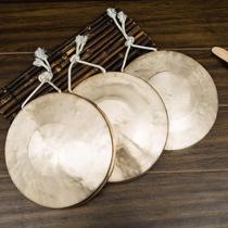 Brass Gong Pure Brass brass gong drums instrumental gongs 21cm cm mid-tone low sound brass brass instrument
