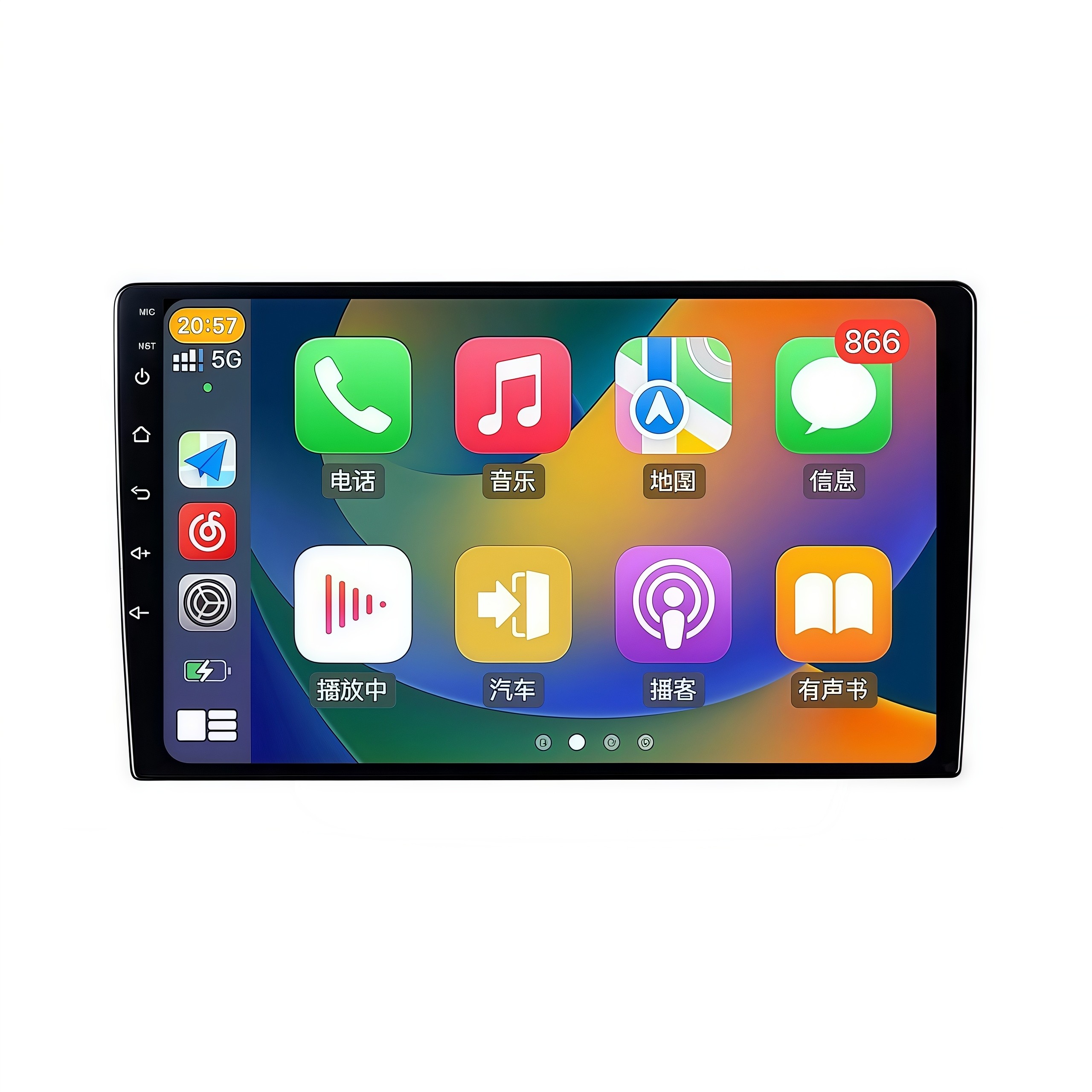 Suitable for Toyota Noah 70 Series, 80 Series, 90 Series, Voxy Central Control Car Navigation, Carplay, 360 Panoramic Camera