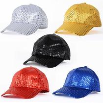 New mens and womens sequin fashion stage props dance top hat flip-brimmed ds performance costume performance jazz peaked hat