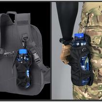 Hanye outdoor folding kettle bag portable water cup cover kettle bag mineral water bottle hanging bag can be hung on the waist backpack