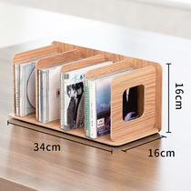 Natural Wooden Color Cabinet CD Album House Office Storage B