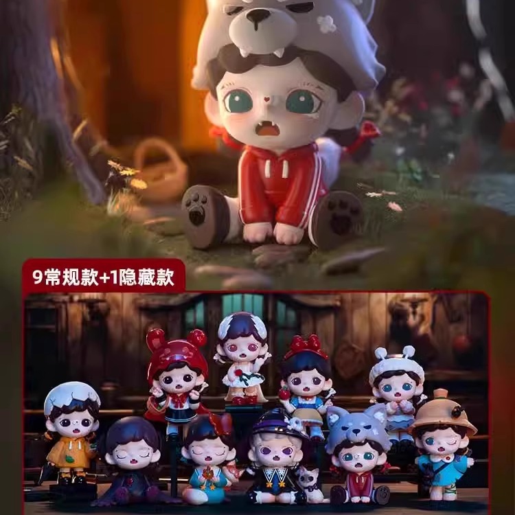 TNT Zoraa不能说的秘密盲盒捣蛋日记2代手办可爱女孩公仔潮玩摆件