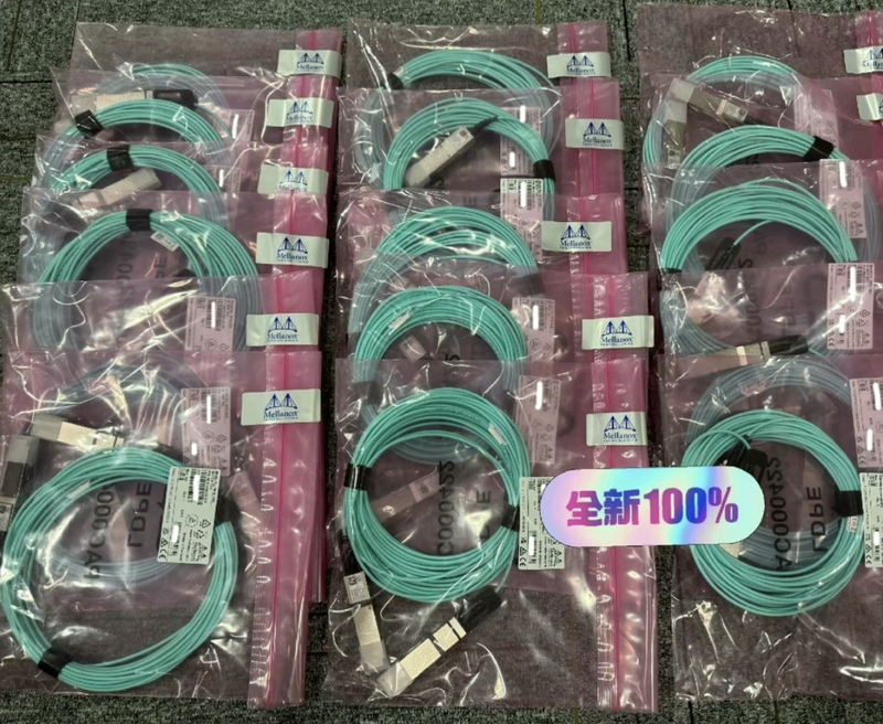 Brand New Original Mellanox Mfa1A00-E005/E010/E015/E020 Max 100g Ib Line