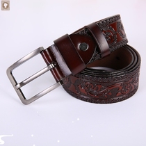 Mens Waist Belt Men Belts Leather Man For Jeans Black Male