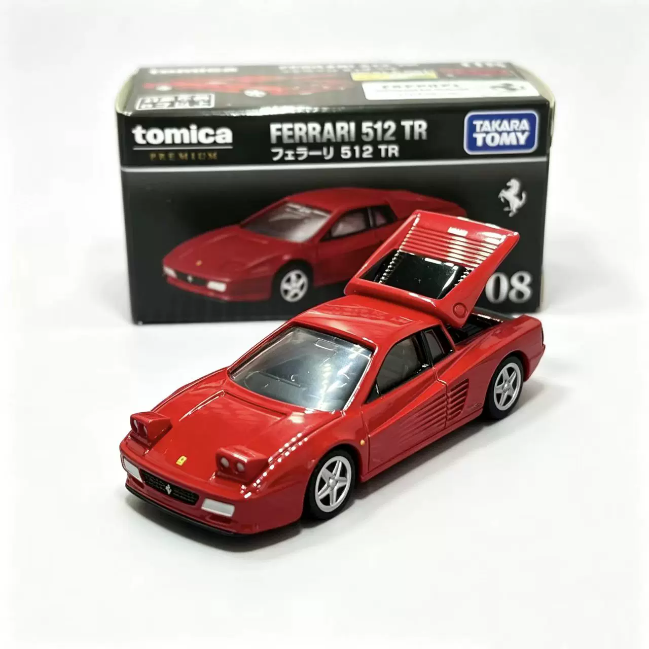 Черная коробочная модель автомобиля TOMICA Initial D Ламборгини Феррари Ниссан GTR