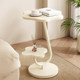 Side table living room home 2024 new Internet celebrity cream style small apartment sofa side table small coffee table bedside small table