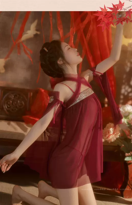 trang phục công chúa cổ trang Phong cách ngủ nữ công chúa Hanfu phong cách cổ xưa siêu cổ tích gợi cảm áo ngủ cổ điển trang phục phi tần hoàng gia đồ ngủ đồ lót cung điện tâm trạng đồ cổ trang nữ trang phục cổ trang nữ