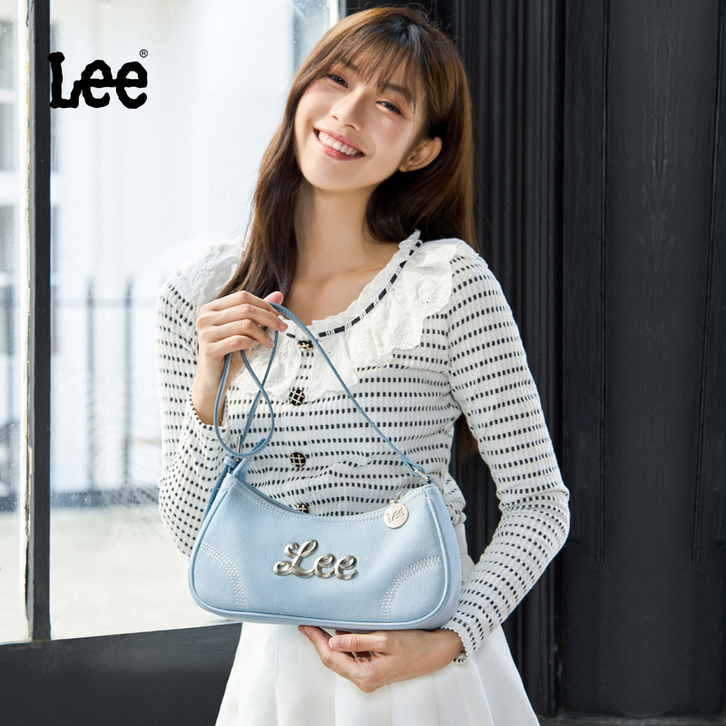 Lee Official Genuine Ear-Hanging Bag 2025 New Versatile Underarm Bag Shoulder Bag Women's Fashionable Commuter Handbag
